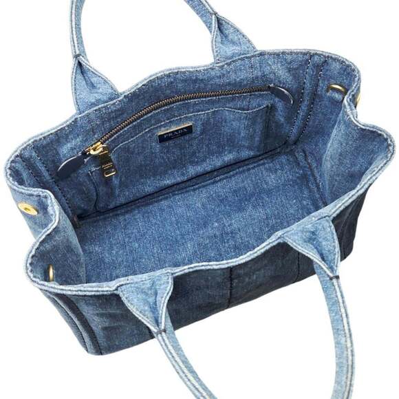 PRADA Blue Shoulder Bag - Picture 10 of 13